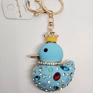 Blue Duck BAGCHARM with Rhinestones